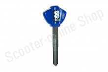 Заготовка ключа зажигания Suzuki синяя "KOMATCU"