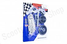 Ремкомплект ГРМ  139FMB Delta 70cc 3 ролика, коромысло, балансир, пружина, рычаг, ролик, цепь