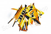 Комплект наклеек S003 (оранжевый, , 1560337-769-9698)