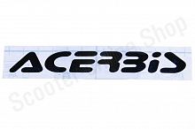 Наклейка Acerbis черная 120х20