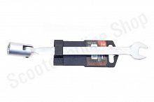 Ключ рожковый с карданной головкой 15 мм PROFFI удлиненный Сервис Ключ