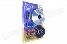 Вариатор тюнинг  Jog 90, 2T Stels 50   (р. латунь 9шт, втулка, пруж.сцеп.)   "DLH"