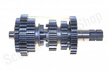 Вал КПП вторичный в сборе 164FML, 166FMM (CG, CB200-250)  L-170