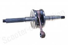 Коленвал   2T Stels 50  1E40QMB, p-12  с подшипниками  "Stayer"