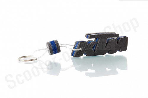 Брелок  KTM  "SALO"  (каучук, синий) фото фотография изображение картинка