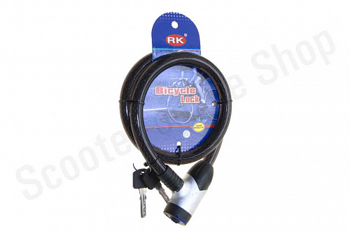 Противоугонное устройство: трос (замок) 15мм 80см фото фотография изображение картинка