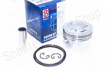 Поршень в сборе  139QMB 70cc 3рем. +0.75  d-47.75  "See"  Sheng-E  TW