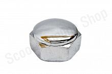 Гайка руля хром питбайк D-30 М22х1