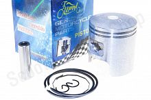 Поршень в сборе  Tact AF16 50cc 4 рем. +1.00  d-42.00    "LIPAI"