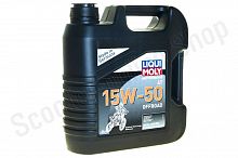 3058 Масло моторное Liqui Moly Motorbike 4T Offroad  15W-50 SL;JASO MA2  НС-синт 4л