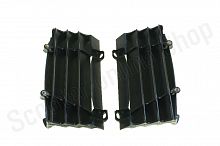 Дефлекторы радиаторов пластиковые (левый+правый) KTM 2019-2023 (черный) Voron Moto