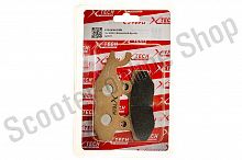 Колодки тормозные дисковые  #2 X-TECH (semi-metallic) полуметаллические