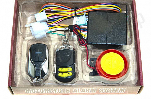 Сигнализация скутер №4 с автозапуском фото фотография изображение картинка