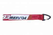 Ремешок для ключей короткий  Repsol красный
