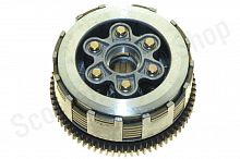 Сцепление в сборе 167FMM (CG,CB250) 6 болтов, 7 дисков, 73T TTR250