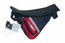 Сумка под раму Konnix треугольная красная