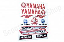 Наклейки Yamaha 250х300 комплект