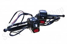 Переключатели руля    4T  GY6-50   (барабан/барабан, крепление, рычаги)   "ZUNA"