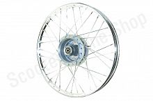 Диск передний в сборе спицованный Delta подшипник 6300-RS ось d-10