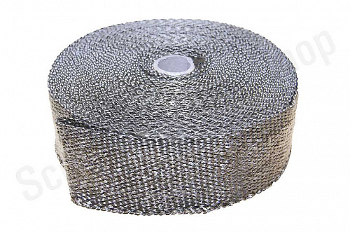 Термолента глушителя 1,5х50х15м до 1200град.(базальт) / Россия Термолента глушителя 1,5х50х15м до 1200град.(базальт) / Россия