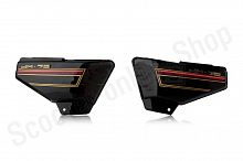 Обтекатели боковые Alpha черные комплект