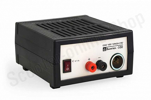 Зарядное устройство Вымпел 100 (БП+ЗУ, автомат, 0-20А, 12В) фото фотография изображение картинка