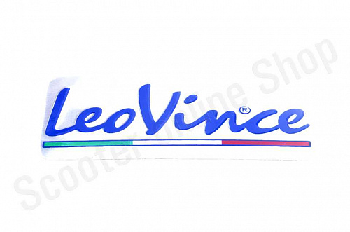 Наклейка на глушитель   LeoVince   "118" фото фотография изображение картинка