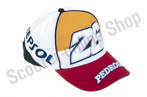 Кепка бейсболка Бейсболка 26 бело-оранжеово--красная фото фотография 