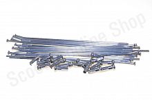 Спицы KAYO 19" внешние, задний диск (аллюминий) компл.16 шт.