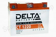 Аккумулятор 12В 20 А/ч AGM Delta CT1220 204x91x159