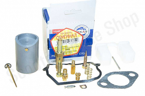 Ремкопмплект карбюратора К68У-1107980-01КУ Урал "Пекар" Ремкопмплект карбюратора К68У-1107980-01КУ Урал "Пекар"