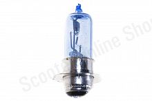Лампа  фары  P15D-25-1  12V 35W/35W   (супер белая)   "YWL"