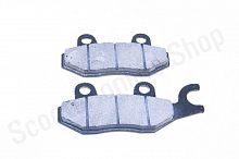 Колодки тормозные GY6 50-150  ухо вправо  "YAD"