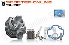 Цилиндро-поршневая группа Dio AF18-28  Tact 30/31  50cc d-39  тефлон  #PRO  "LIPAI"