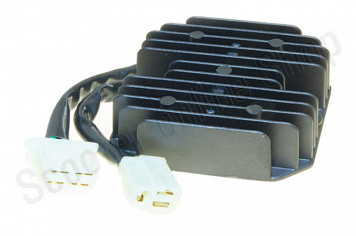 Реле зарядки   152QMI 157QMJ  7 проводов (4+3)  "Jianxing" фото фотография изображение картинка