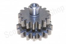 Шестерня электростартера малая ZS172FMM, ZS170MM-3, ZS174MN, ZS167FMM T-16  t-16