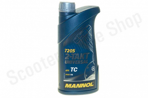 7205 Масло моторное 2Т Mannol 2-ТAKT Universal  1л. фото фотография изображение картинка