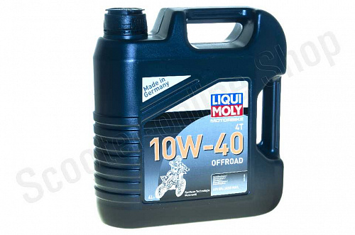 3056 Масло моторное Liqui Moly Motorbike 10W40 Offroad  (HC-синтетическое) 4л фото фотография изображение картинка