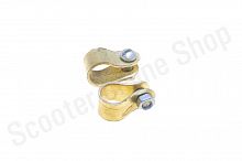 Клеммы аккумулятора латунные с болтом