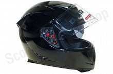 Шлем (интеграл) Ataki FF311 Solid черный глянцевый    S
