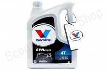 Моторное масло Valviline Synpower 4T 10W50 4л