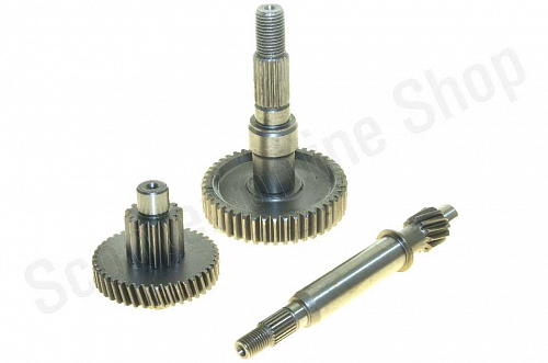 Редуктор в сборе Honda Dio AF18-35 фото фотография изображение картинка