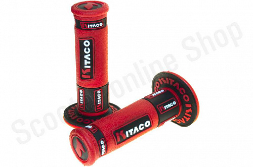 Ручки руля ZX-B635 красные