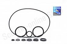 Прокладки двигателя резиновые 139FMB  Delta комплект 10шт  "LIPAI"