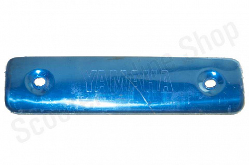 Накладка глушителя   Yamaha Jog металл  "KOMATCU" фото фотография изображение картинка