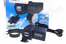 Вольтметр + двойной USB порт