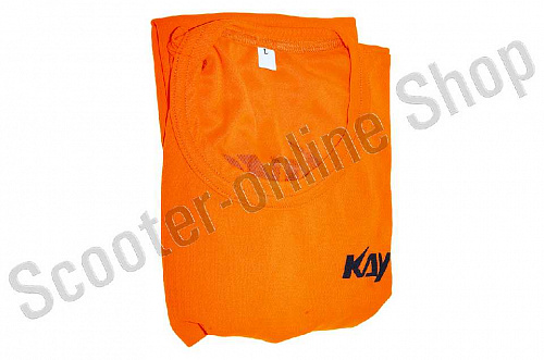 Футболка KAYO оранжевая   L (Российский S) фото фотография изображение картинка