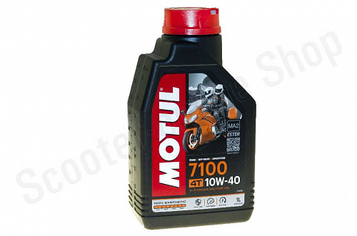 Масло Motul 7100 10W40 4T 1L фото фотография изображение картинка