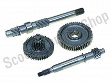 Редуктор в сборе 139QMB (два амортизатора)