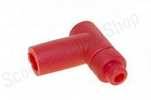 Колпак свечи  2T  силикон, красный  #3  "TERRI"